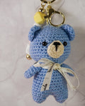 Beanie the Bear – Crochet Bear Keychain | Handmade Amigurumi Plushie