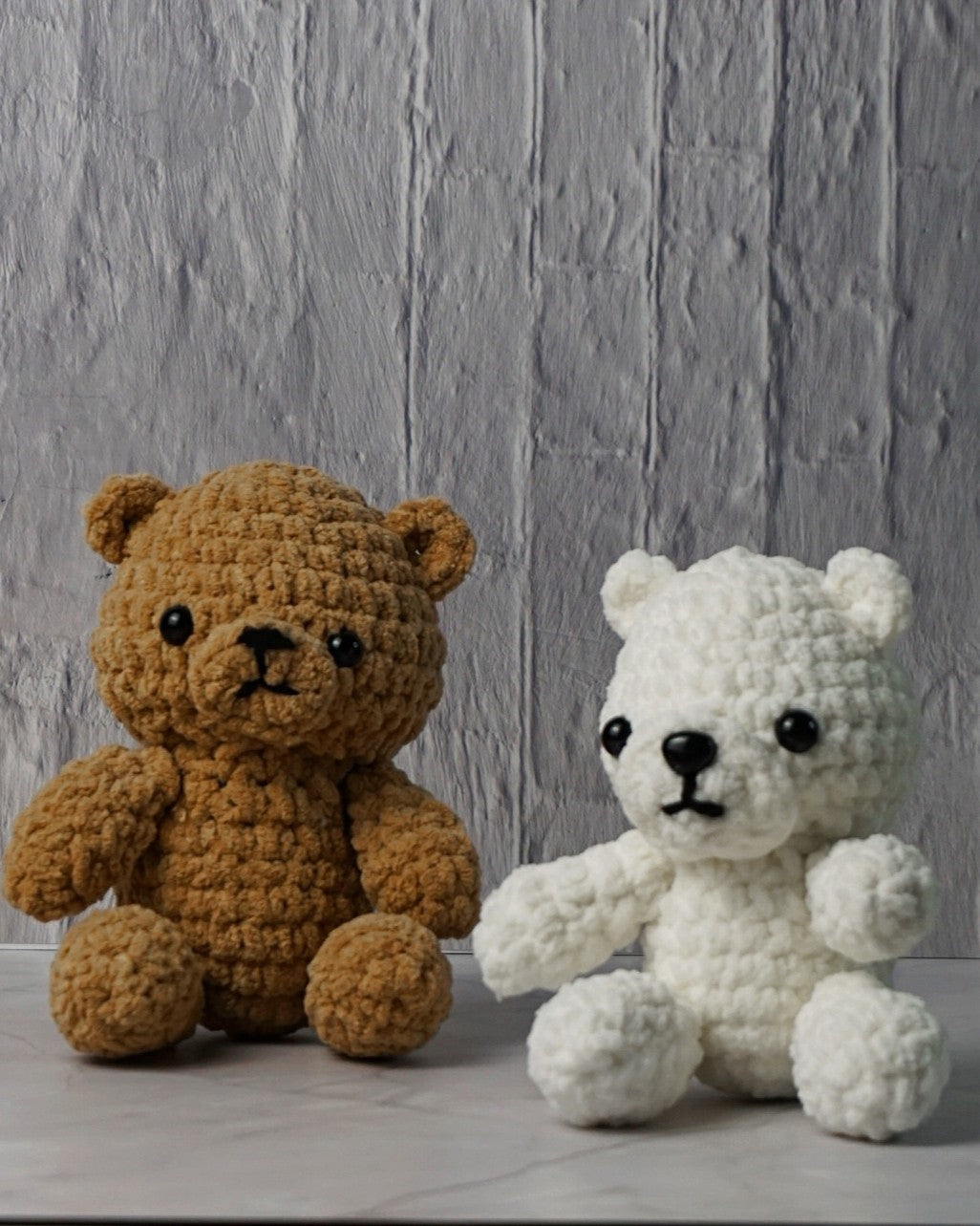 Mochi & Teddy – Crochet Bear Plushies | Handmade Amigurumi Teddy Bears