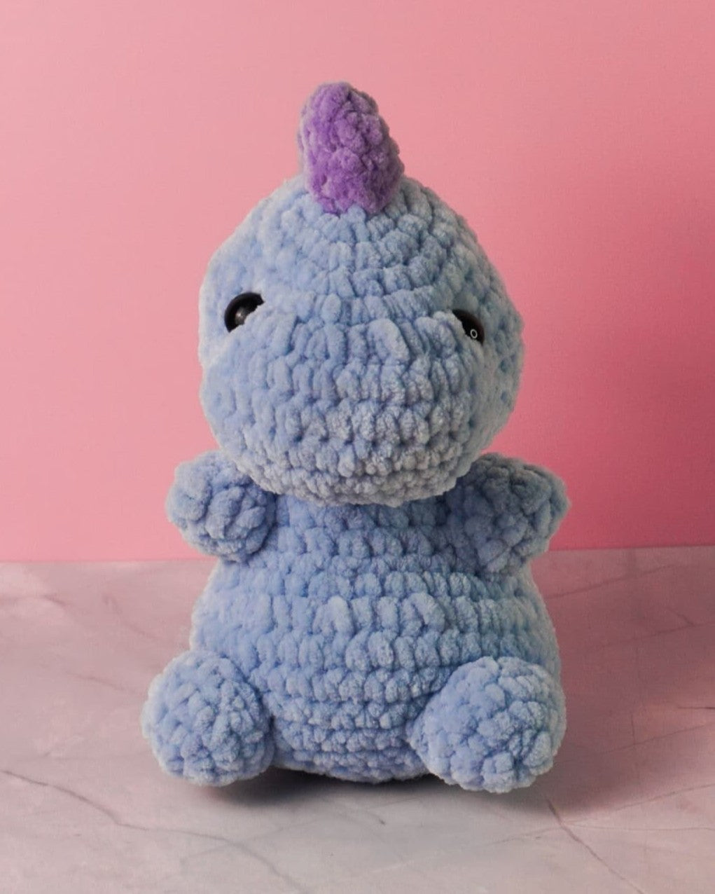 Nugget the Dino – Crochet Dinosaur Plushie | Handmade Amigurumi Toy