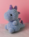 Nugget the Dino – Crochet Dinosaur Plushie | Handmade Amigurumi Toy