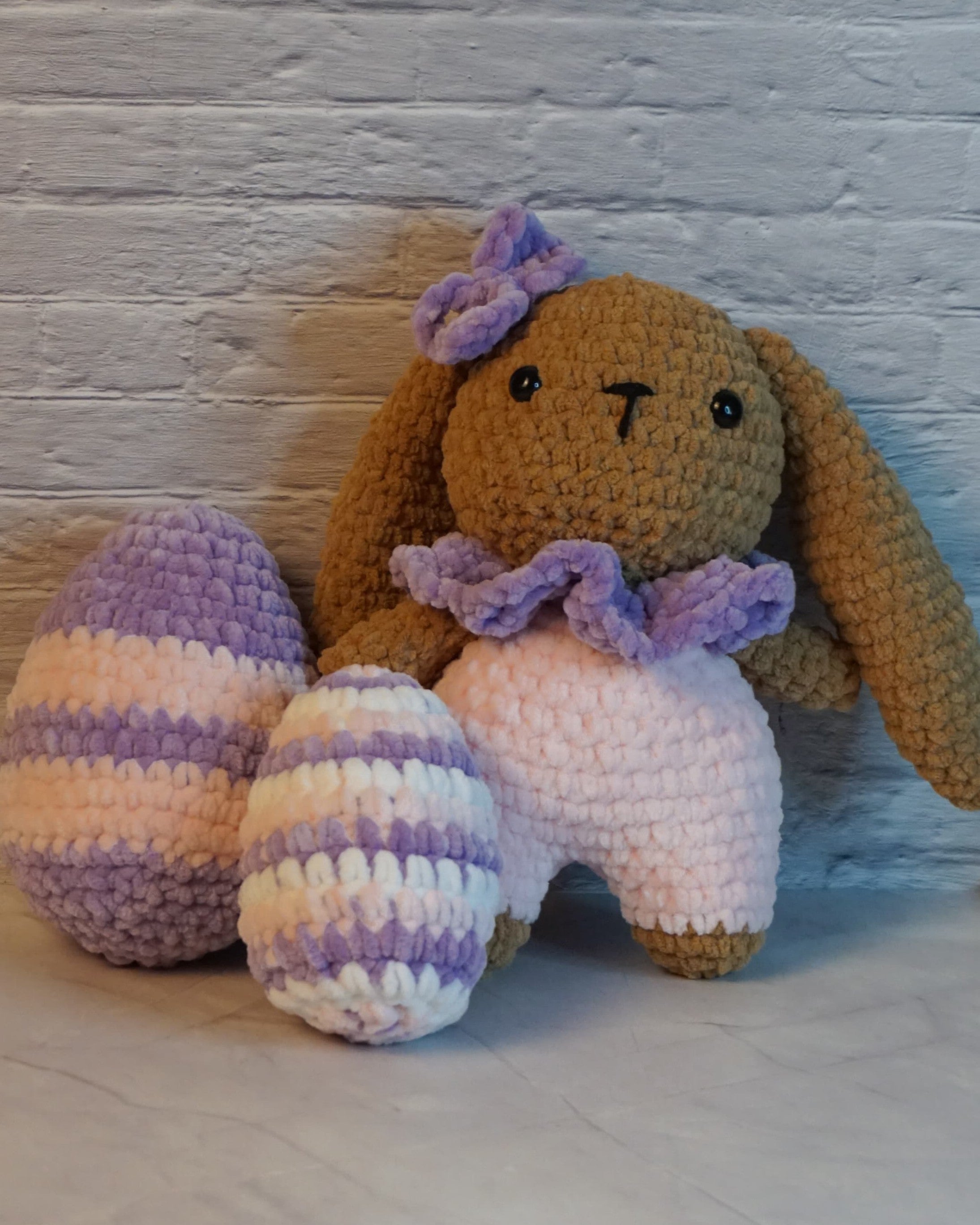 Lottie the Bunny – Crochet Bunny Plushie | Handmade Amigurumi Toy