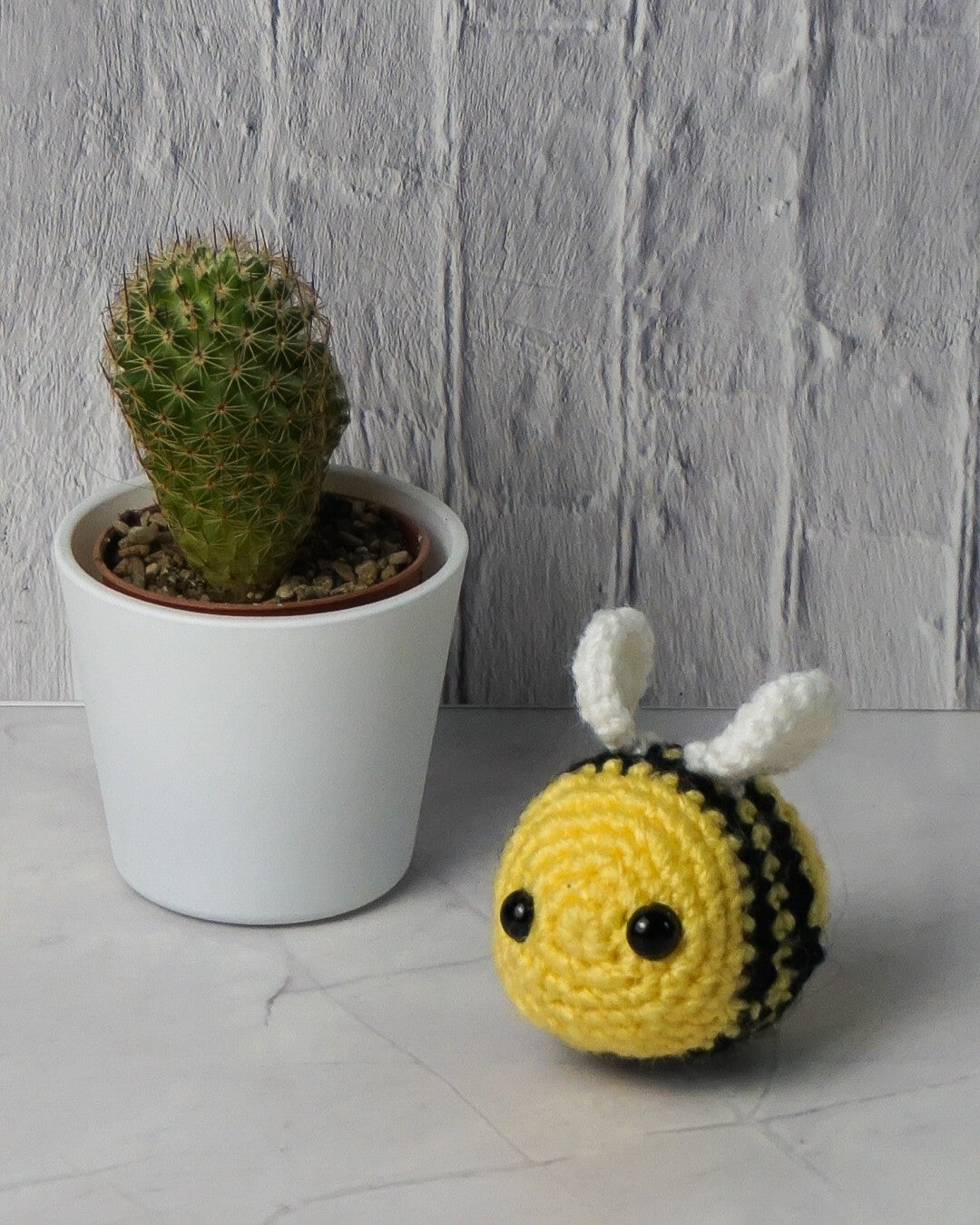 Bibi the Bee - Mini Crochet Bee | Handmade Amigurumi Plushie