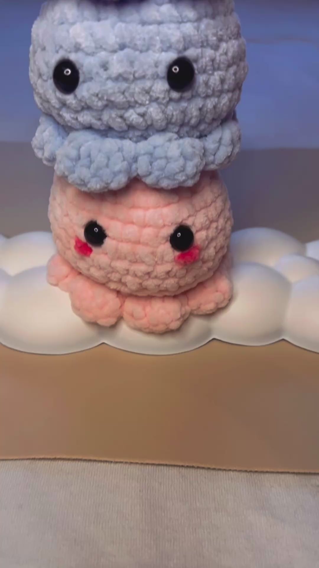 Squishy the Octopus – Crochet Octopus Plushie | Handmade Amigurumi Toy